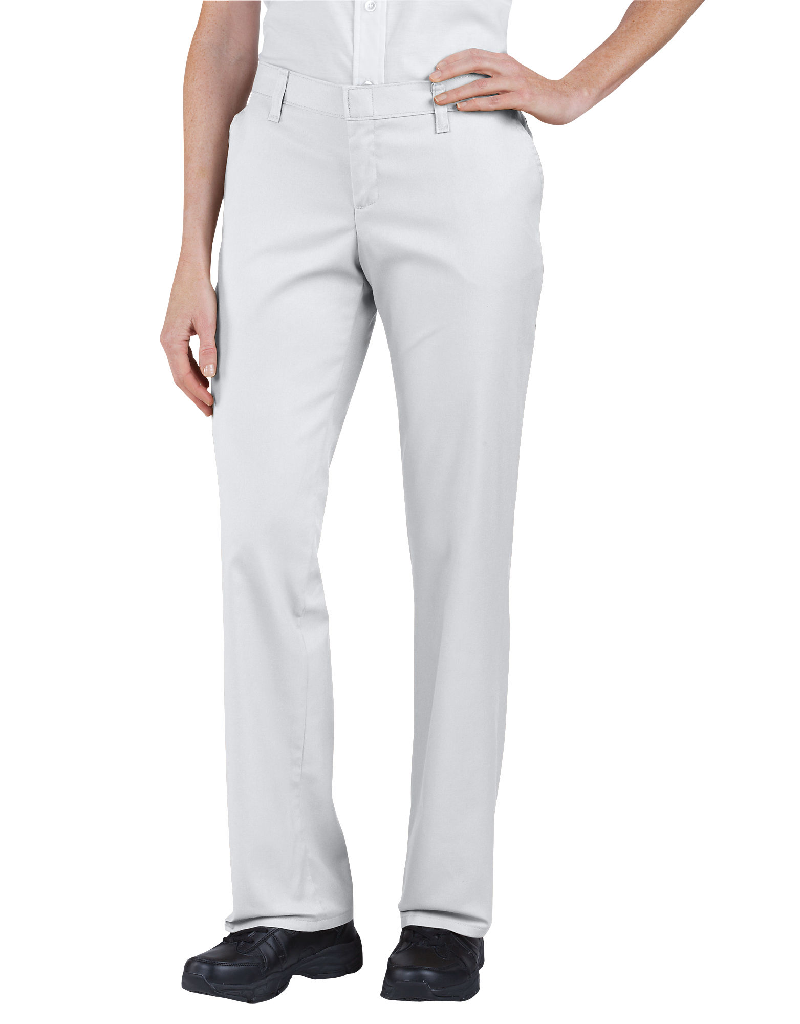 Dickies Women's Premium Relaxed Straight Flat Front Pants - Siegel's Uniform